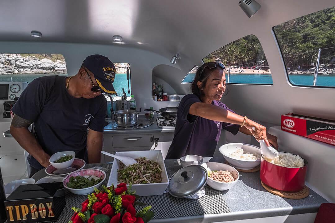 Power Catamaran 36ft